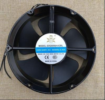 全新 GH20060HA2BL HA3BL 220V/380V 22060电气盘柜机柜风扇18060