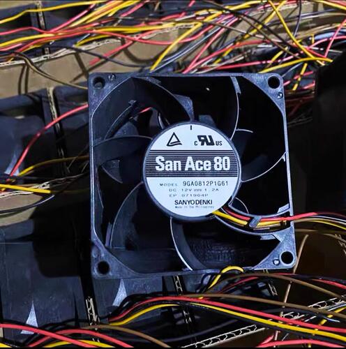 全新Sanyo三洋 9GA0812P1G61  p1G01 12v 1.2A 8038温控暴力风扇