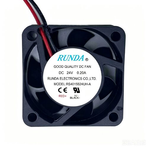 RUNDA润达RS4020B/L24D/L/SH-S/A/RS RS4015B24VH/M-A 24V风扇4CM