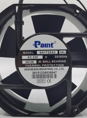 全新Polnt SA1725A2/A1/A3 HBL 220V/110V/380V 36W 机柜散热风扇
