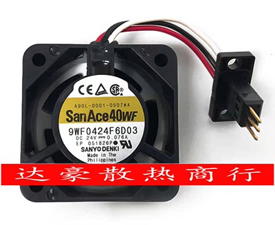 A90L-0001-0507#A/B 9WF0424F6D03/D04 SanAce40WF 24V发那科风扇