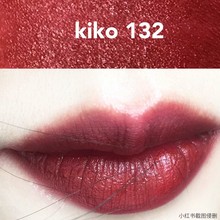 现货KIKO1系黑管丝绒奶油裸色豆沙奶茶色口红滋润132牛血色127号