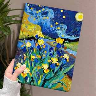 适用华为matepadbtk一w00平板电脑保护壳matepad115s灵动款创意115s matese btk一w00 matepadpro油画保护套