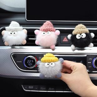 车载香薰高级出风口装 车用持久饰品 饰汽车用品卡通可爱小摆件个性