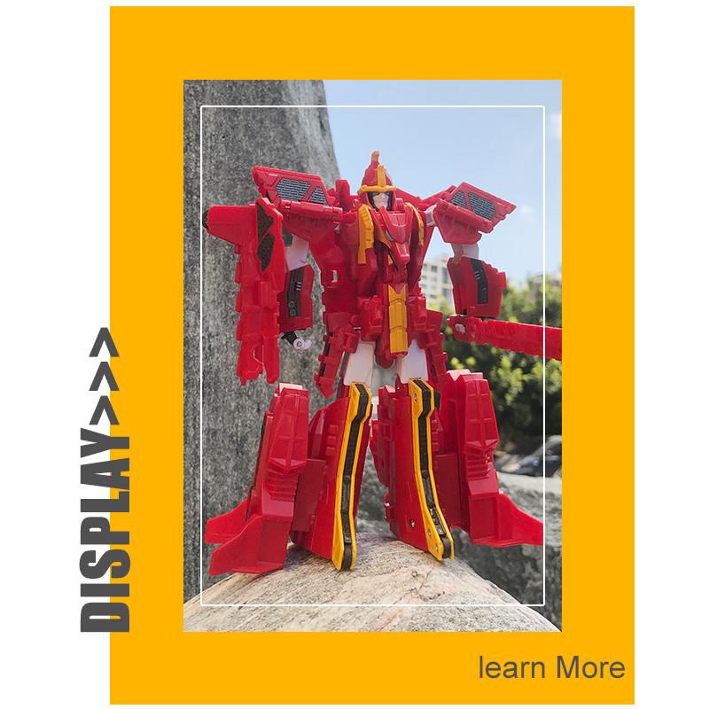 星际威龙托宝战士男孩变形玩具机器人银河侦探儿童机甲拖宝金刚