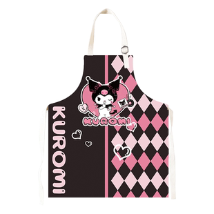 厨房围裙时尚好看库洛米围裙做饭炒菜家庭主妇质量好的防水围裙