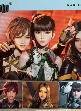 可爱卡通儿童派对布置装饰ins墙布小红书同款剑星steam游戏氛围感