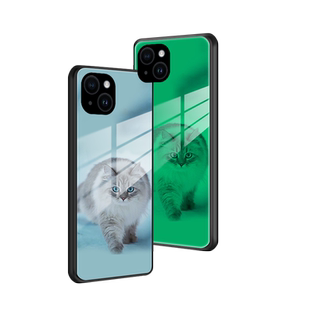 适用苹果照片华为来图定制小米手机壳oppo夜光vivo真我魅族20钢化玻璃iPhone18荣耀任意型号红米iqoo三星一加