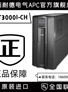 施耐德APCSmartUPS SMT3000I-CH3KVA/2700W在线互动UPS不间断电源