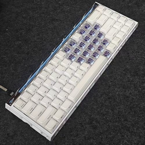 made68ultra+键盘现货改装克罗心满改客制化磁轴小蜜蜂镂空铝壳