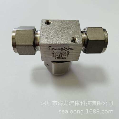 Swagelok不锈钢T型过滤器SS-8TF-2