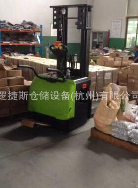 站驾式堆高车电动液压装卸升高铲车搬运堆垛机升降踏板式叉车
