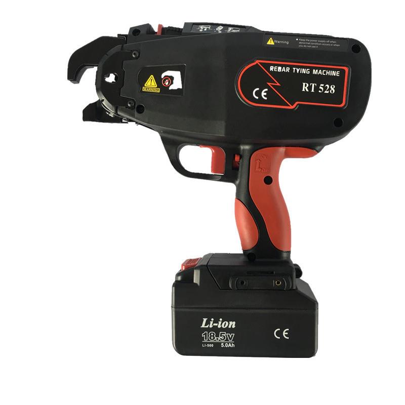 2024九威18.5V屏幕显示RT528T操作简单手提式全自动钢筋捆扎机