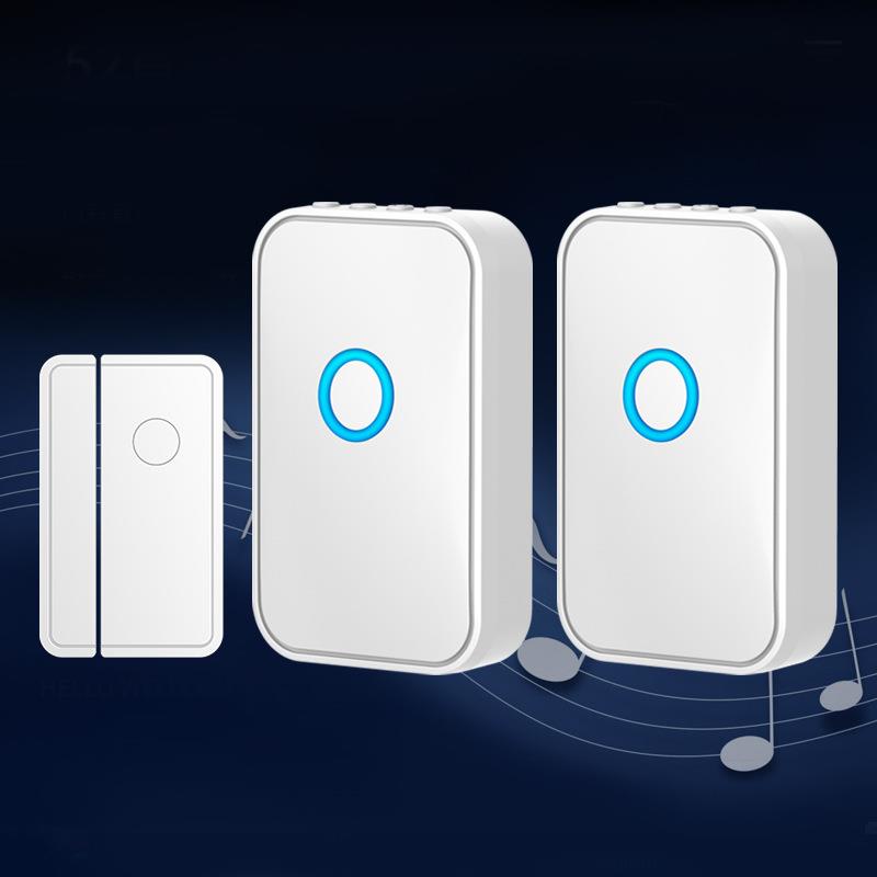 冰箱开门提醒器冰柜未关门感应器提示器语音警报器防贼防盗报警器