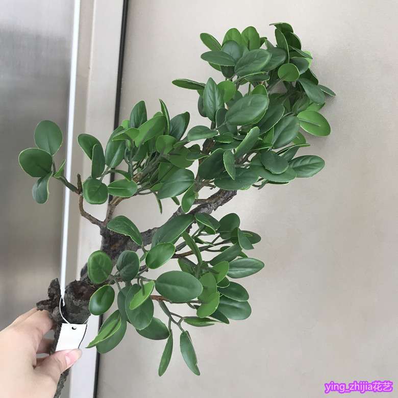 仿真单只/束仔树枝装饰客厅卧室房间花瓶插花单只/束叶软绢花假花