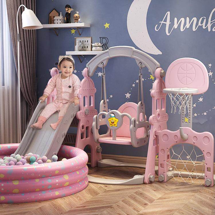 儿童滑滑楼梯室内外家用婴幼儿小孩秋千塑料滑梯组合小型宝宝玩具