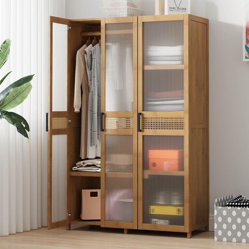 衣柜家用卧室带门防尘租房用小户型新款衣橱简约现代简易衣柜耐用