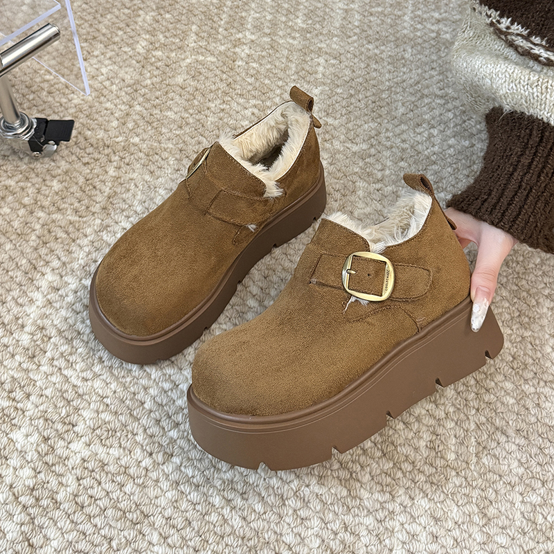 2025新款冬季加绒加厚棉鞋