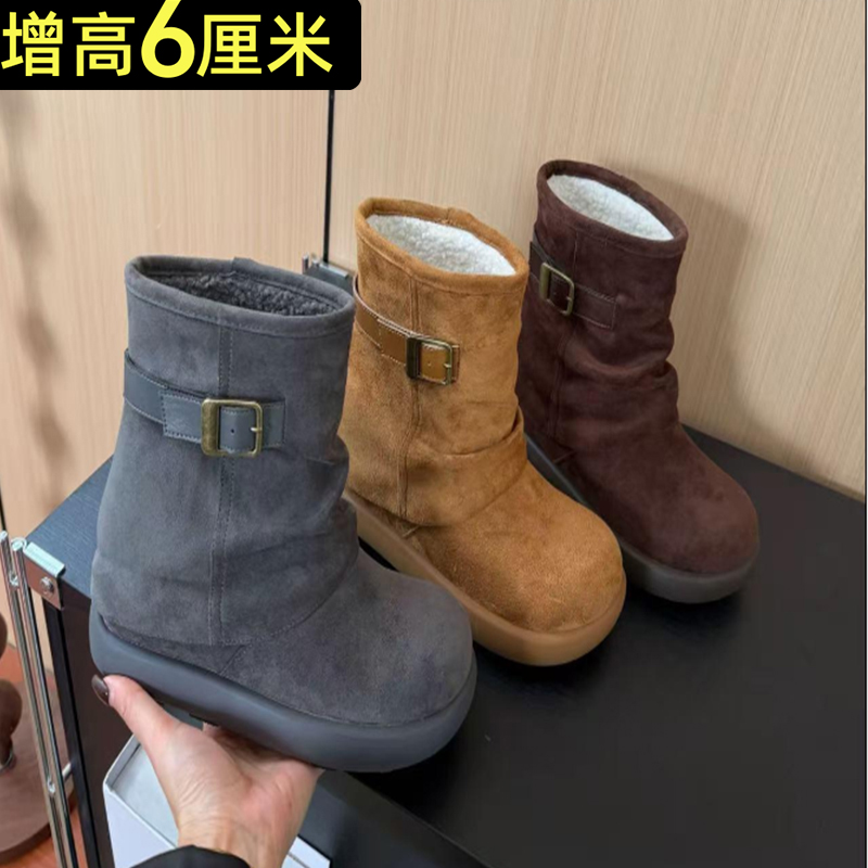 2025冬新款舒适百搭保暖棉鞋
