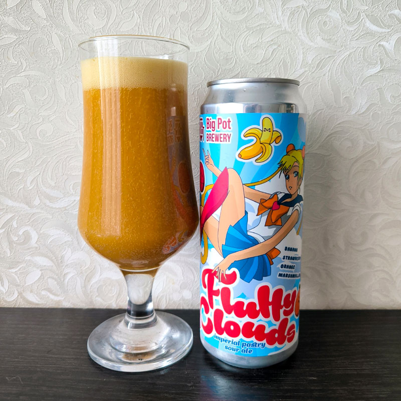 【小女贼】百格波特 大锅 BigPot 飞云 果泥 听装 473ml 精酿啤酒