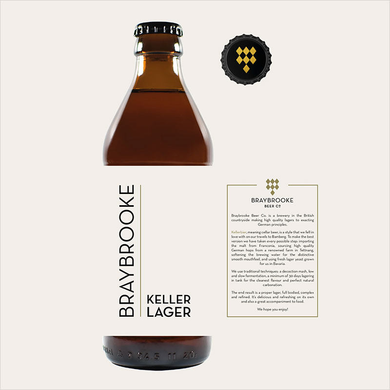 【小女贼】英国进口 Braybrooke 涧溪 窖藏 瓶装 330ml 精酿啤酒