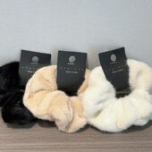 秋冬韩国软糯手感貂绒毛绒大肠发圈温柔气质淑女头绳发绳皮套发饰