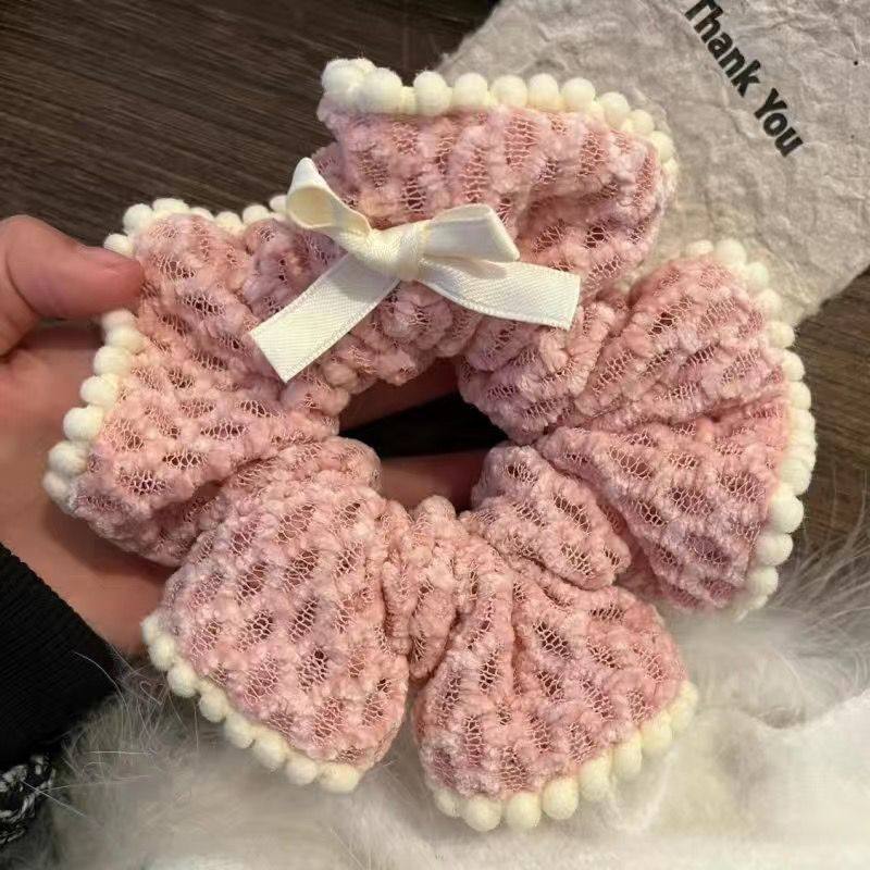 敲甜芭蕾风奶蓝格子重工烫钻蕾丝花边大肠发圈可爱奶油甜妹发绳女,饰品/流行首饰/时尚饰品新,发饰,淘宝优惠券,粉丝福利购,淘宝优惠卷