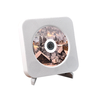 复古cd机播放机黑胶唱片听专辑蓝牙音响一体放碟片随身听外放音箱