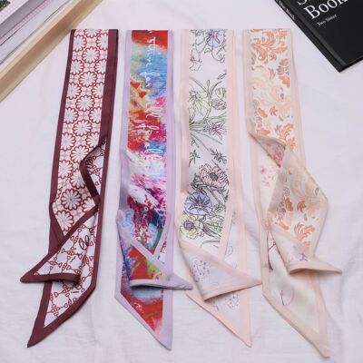 百搭多功能丝巾超仙双面飘带
