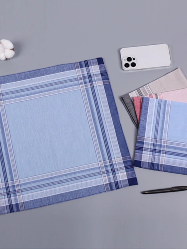 往季 Хлопковый старомодный носовой платок, впитывает пот и запах