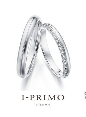 I-PRIMO对戒 ANAEL天使光环 钻石对戒 刻字定制 iprimo艾璞俪梦