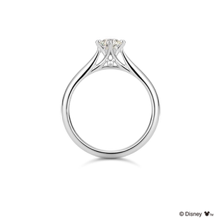 K.UNO迪士尼设计款钻戒戒托 Mickey Mouse Solitaire Ring 米奇