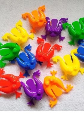 青蛙跳玩具跳跳蛙无毒无味游戏亲子玩具宝宝女孩儿童玩具弹跳青蛙