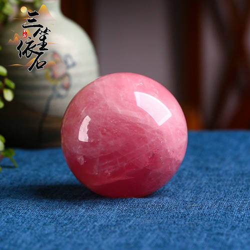 天然原矿手工打磨粉水晶摆件礼品