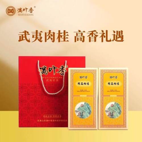 武夷岩茶  精品肉桂AB309 礼盒装250克中火浓香型独立小泡