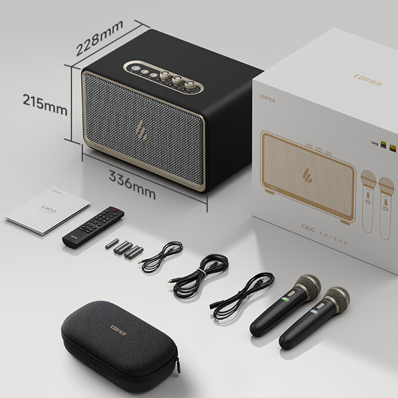 漫步者k歌蓝牙音响家用客厅环绕户外无线桌面音箱2025年新款K300,影音电器,无线/蓝牙音箱,淘宝优惠券,粉丝福利购,淘宝优惠卷