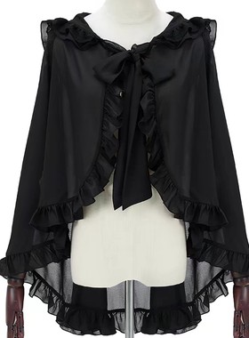 Lolita哥特风罩衫日常防晒衣开衫