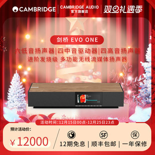 多功能无线流媒体扬声器 ONE 现货 限量发售剑桥EVO