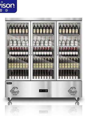 史蒂芬StevisonXSX1458-G新款三门玻璃展示柜不锈钢商用厨房