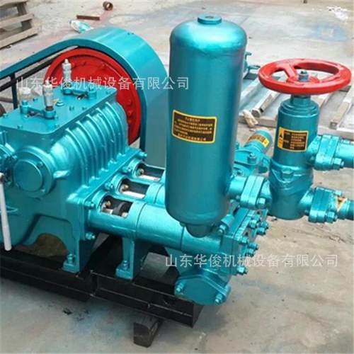 柱塞式泥浆泵卧式水泥注浆机无极调速双缸矿用泥浆泵三缸活塞