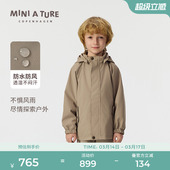 春季 TURE童装 中大男女童防水防风户外轻量外套风衣 丹麦MINI