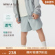 男童透气短裤 TURE童装 丹麦MINI 25夏季 新品 大小童轻薄运动裤 子