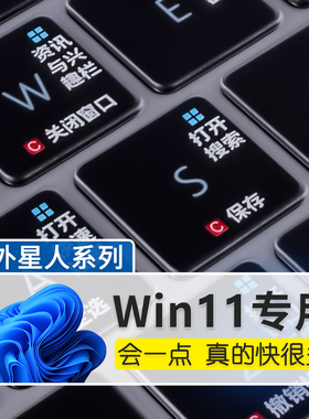 适用Alienware外星人M15键盘膜R6 X17笔记本M17r4电脑X15R2键盘X14R1保护17膜R7快捷键X14防尘R2全M16覆盖m18