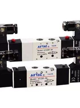 亚德客电磁阀4V230C-08B/DC24V/4V330C-10B/4V430C-15B/4V130C-06