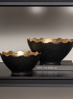 高级感木化石艺术品摆件样板房日式民宿玄关书架复古中式茶室摆设