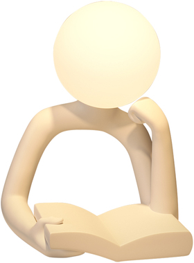 简约艺术人物小夜灯轻奢高级感家居卧室床头柜装饰品摆件书房桌面