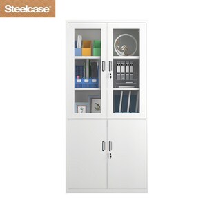 精选Steelcase世楷钢制文件柜办公室铁皮柜凭证档案保密柜工具柜