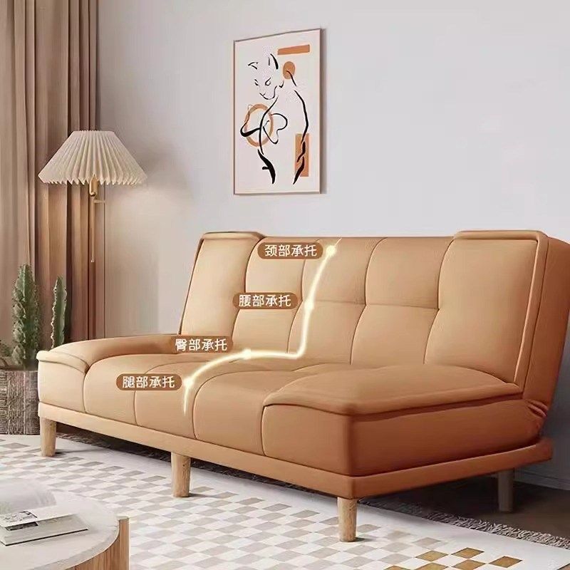 精选沙发折叠两用2025新款猫爪皮沙发床小户型客厅公寓出租屋简易,住宅家具,布艺沙发,淘宝优惠券,粉丝福利购,淘宝优惠卷