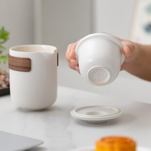 精选便携式旅行茶具小套装户外包功夫泡茶壶茶杯单人快客杯一壶二