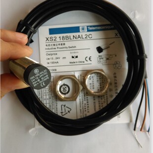 接近开关M18直流三线NPN常开XS218BLNAL2C/XS218BLPAL2C/PNP常开